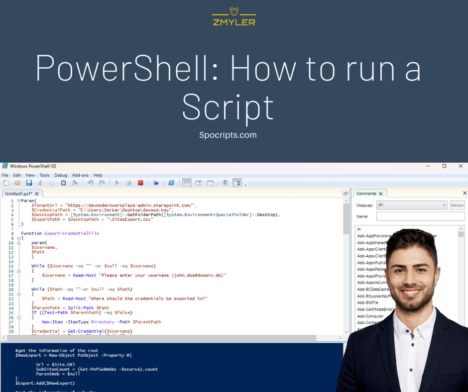 PowerShell How to run a Script