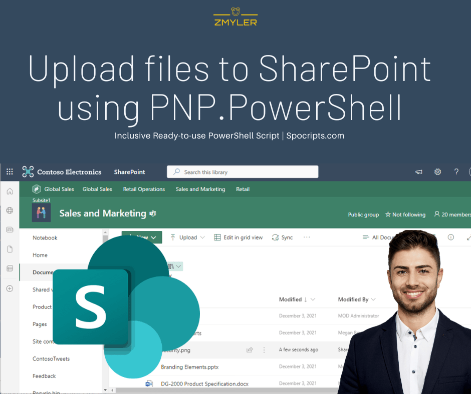 Upload documents to SharePoint with PNP Powershell